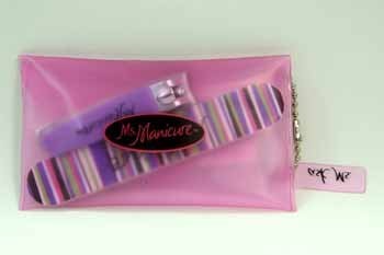 Ms. Manicure Mini Nail File and Clipper