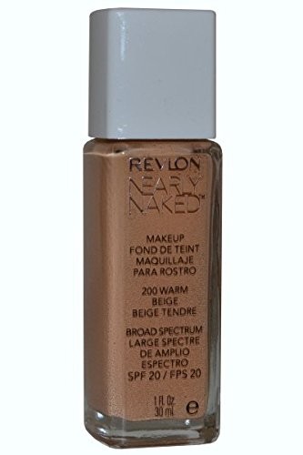 Revlon Nearly Naked Foundation - 200 Warm Beige
