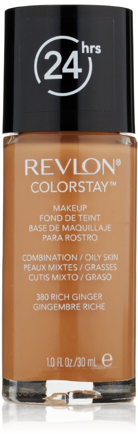 Revlon Colorstay Makeup Combination/Oily Skin Foundation- 380 Rich Ginger